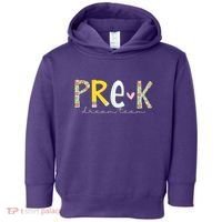 Pre K Dream Team First Day Of School Toddler Hoodie thumb 0