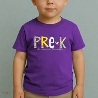 Pre K Dream Team First Day Of School Toddler T-Shirt thumb 2
