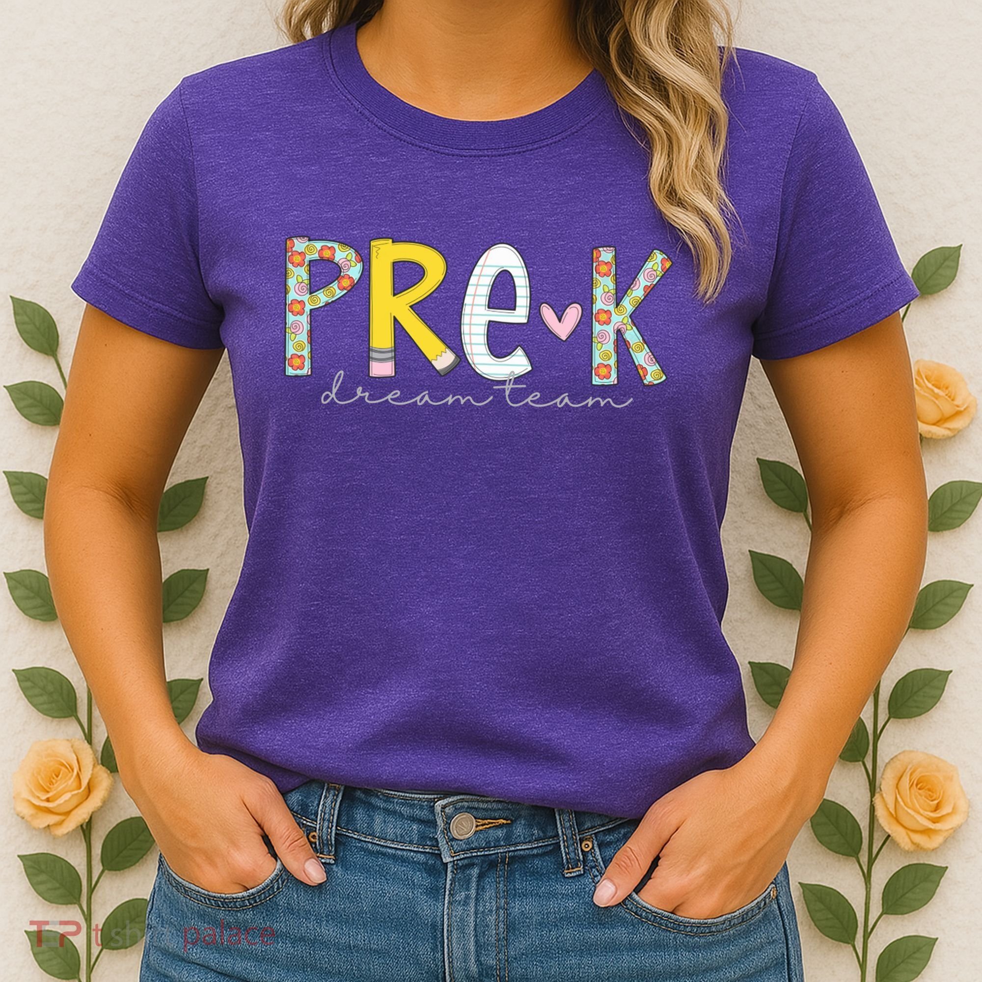 Pre K Dream Team First Day Of School Women's T-Shirt