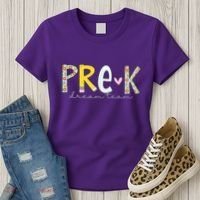 Pre K Dream Team First Day Of School Women's T-Shirt thumb 3