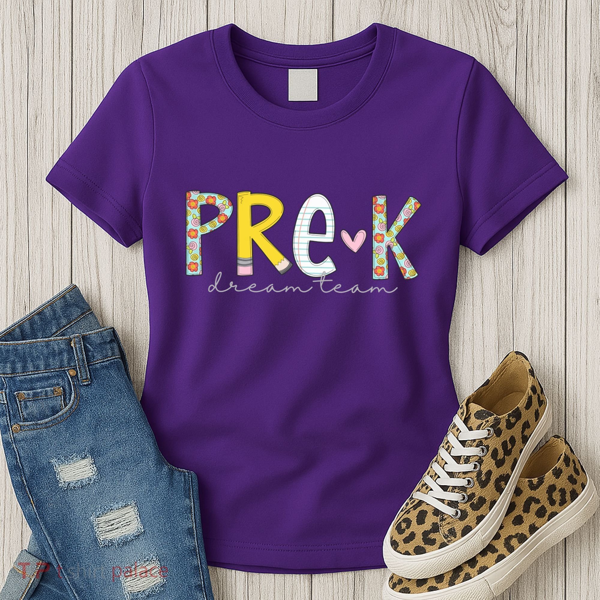 Pre K Dream Team First Day Of School Women's T-Shirt