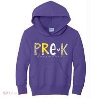 Pre K Dream Team First Day Of School Kids Hoodie thumb 0