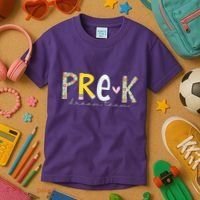 Pre K Dream Team First Day Of School Kids T-Shirt thumb 3