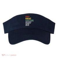 Pops Knows Everything Father's Day Pops Visor thumb 0