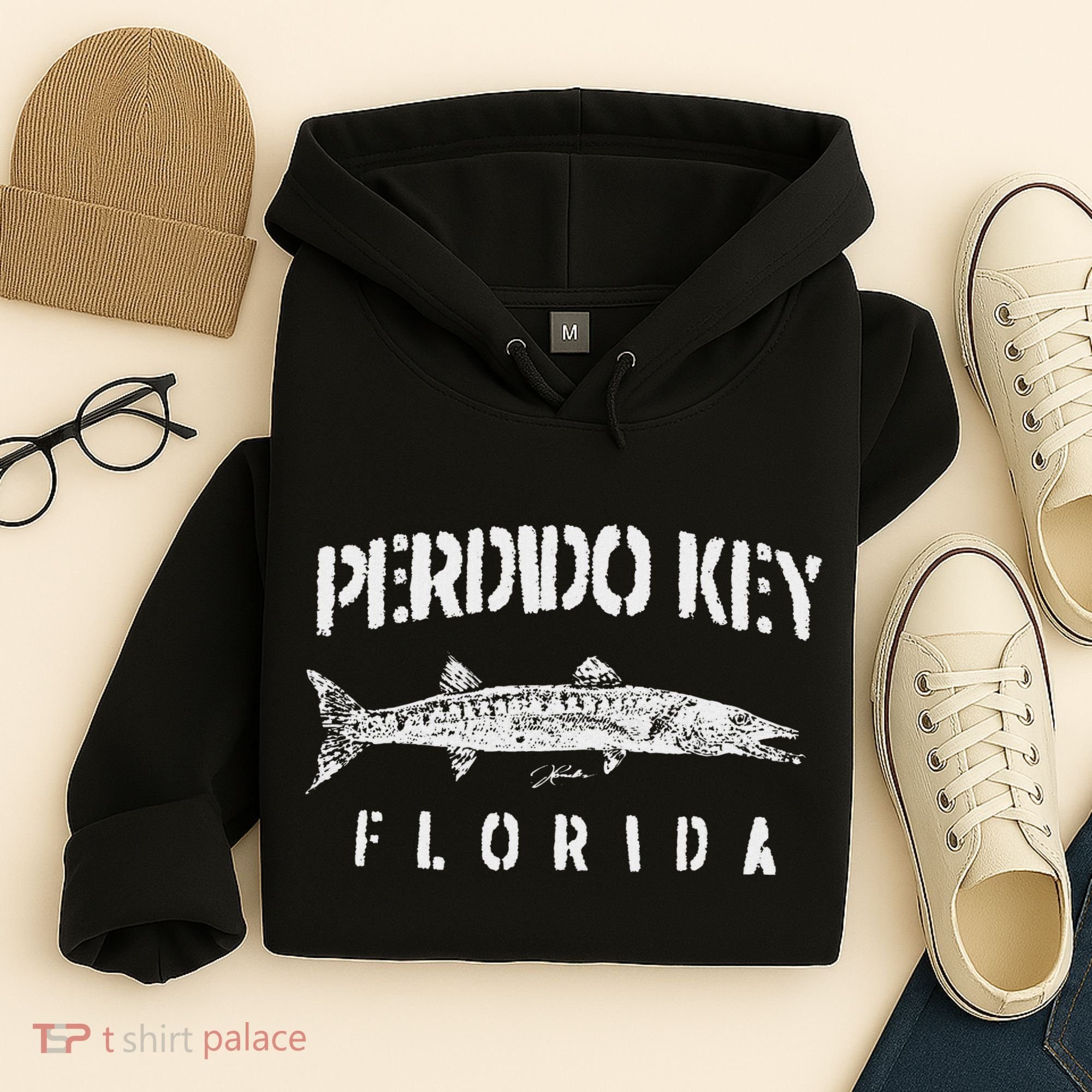 Perdido Key Fl Great Barracuda Hoodie