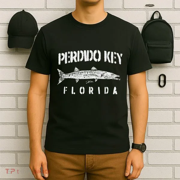 Perdido Key Fl Great Barracuda T-Shirt
