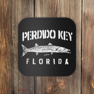 Perdido Key Fl Great Barracuda Coaster