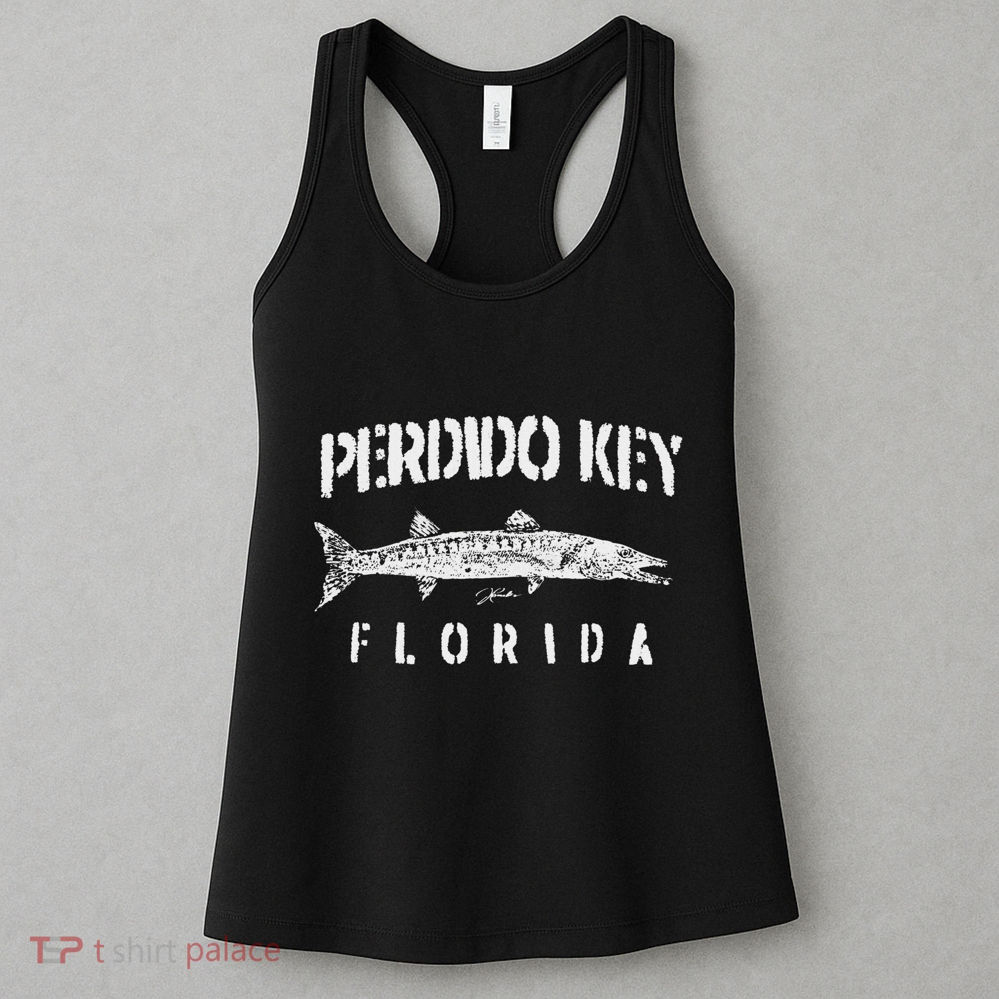 Perdido Key Fl Great Barracuda Women's Tank Top
