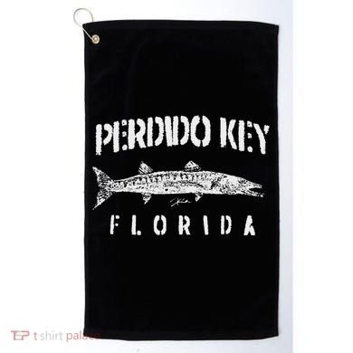Perdido Key Fl Great Barracuda Golf Towel