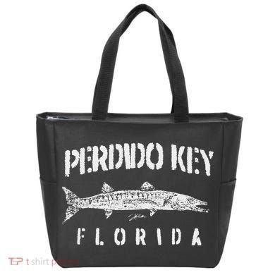 Perdido Key Fl Great Barracuda Tote Bag