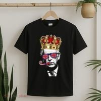 Party King Funny Coronation King Charles Union Jack & Crown T-Shirt thumb 2