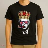 Party King Funny Coronation King Charles Union Jack & Crown T-Shirt thumb 3