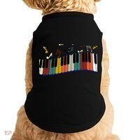 Piano Keyboard For Piano Player Keyboardist Gift Doggie Tank thumb 0