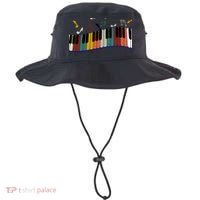 Piano Keyboard For Piano Player Keyboardist Gift Bucket Hat thumb 0