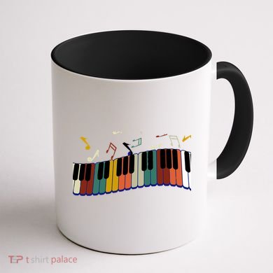 Piano Keyboard For Piano Player Keyboardist Gift Coffee Mug back