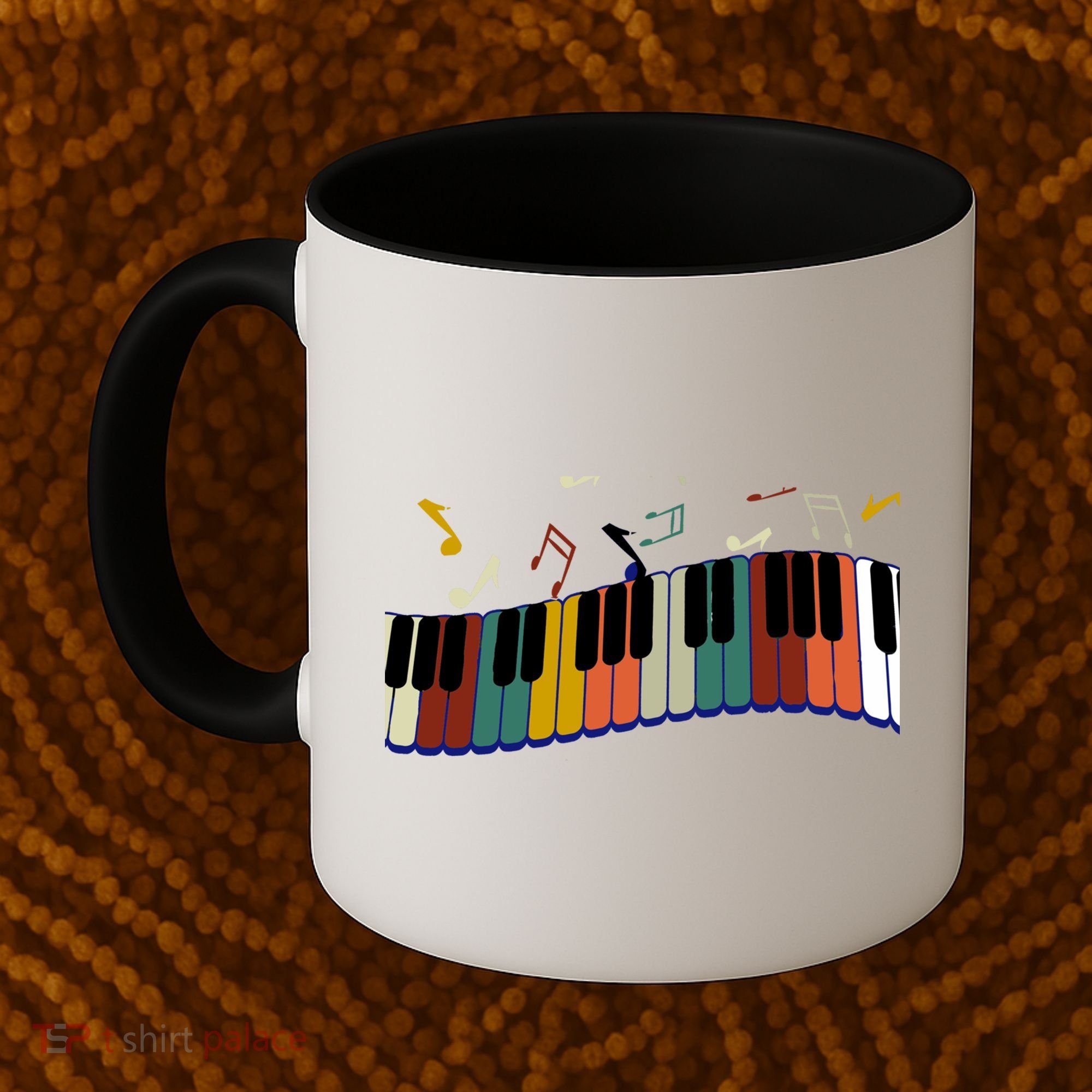 Piano Keyboard For Piano Player Keyboardist Gift Coffee Mug