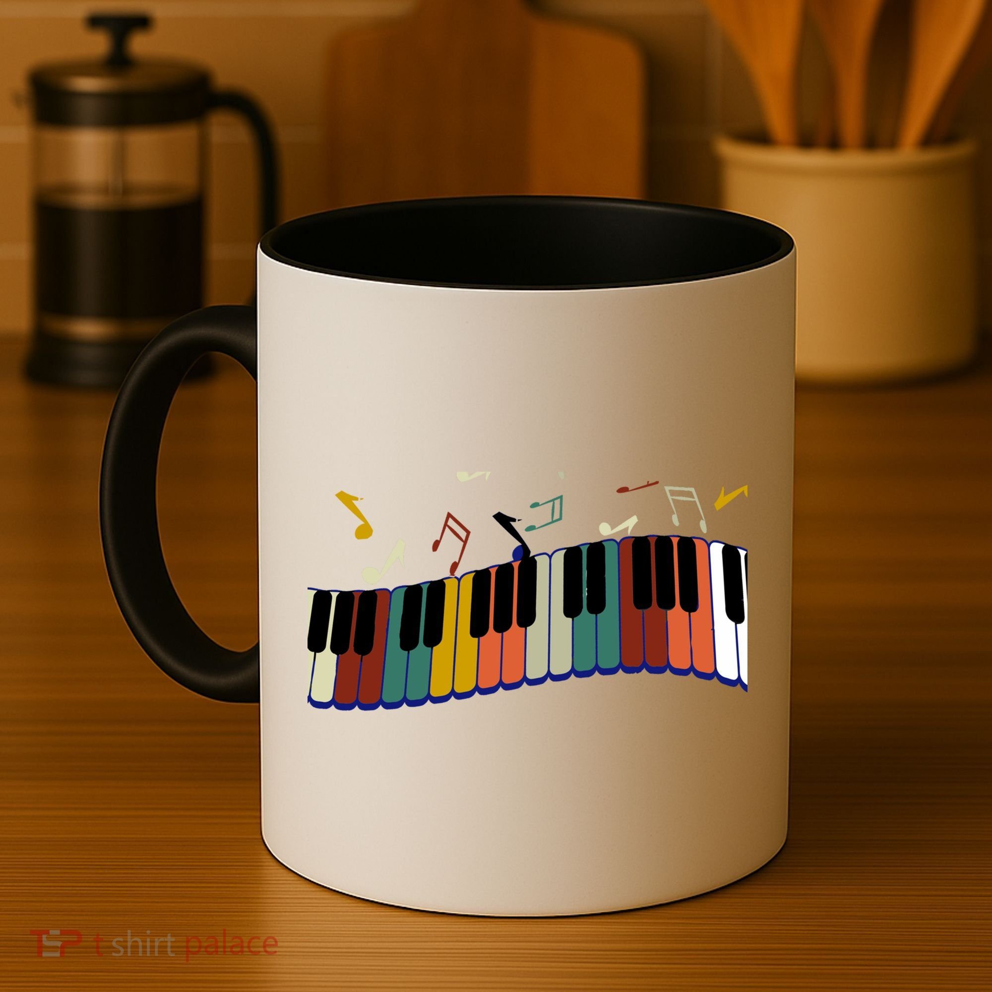 Piano Keyboard For Piano Player Keyboardist Gift Coffee Mug