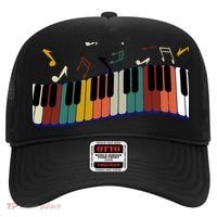 Piano Keyboard For Piano Player Keyboardist Gift Hat thumb 0