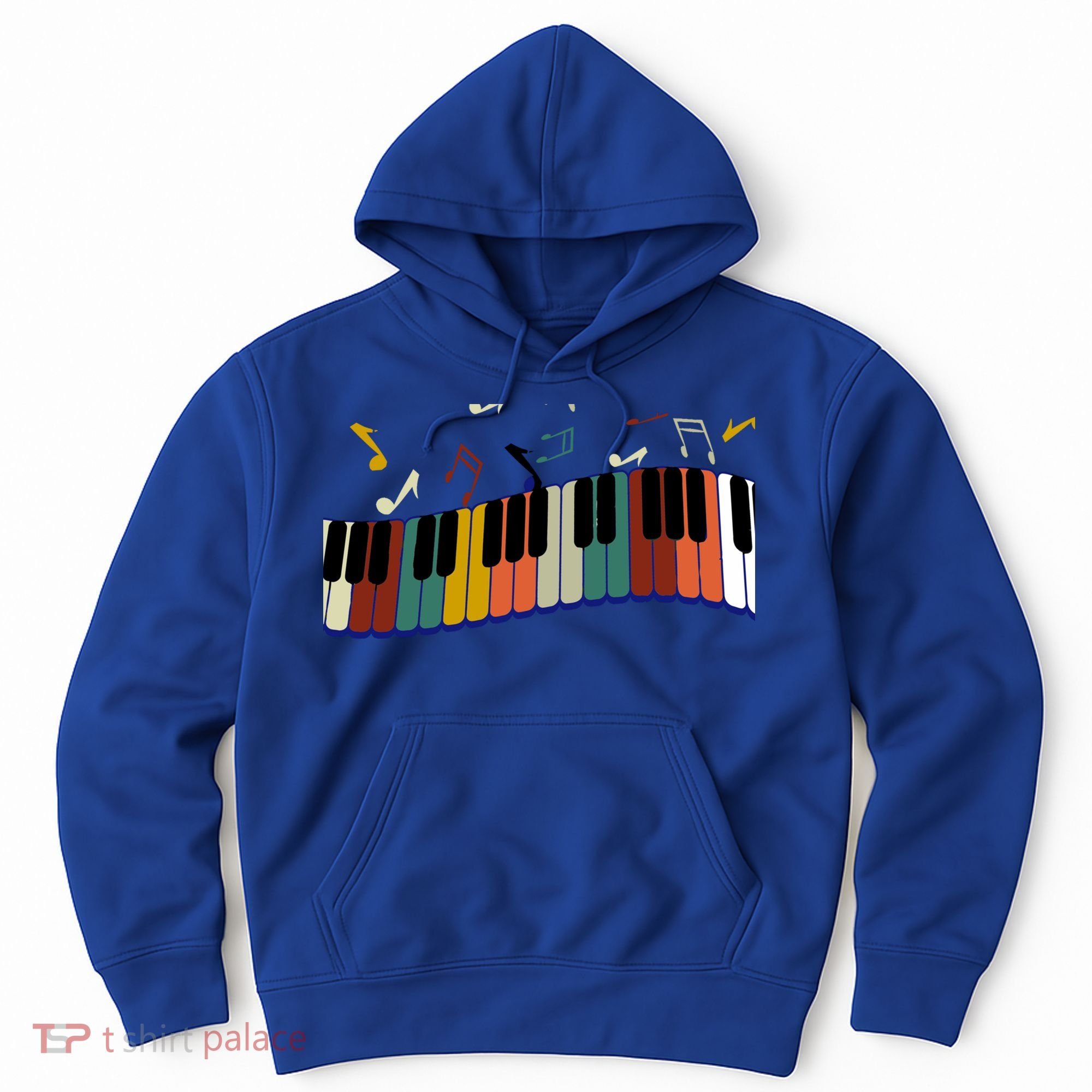 Piano Keyboard For Piano Player Keyboardist Gift Hoodie