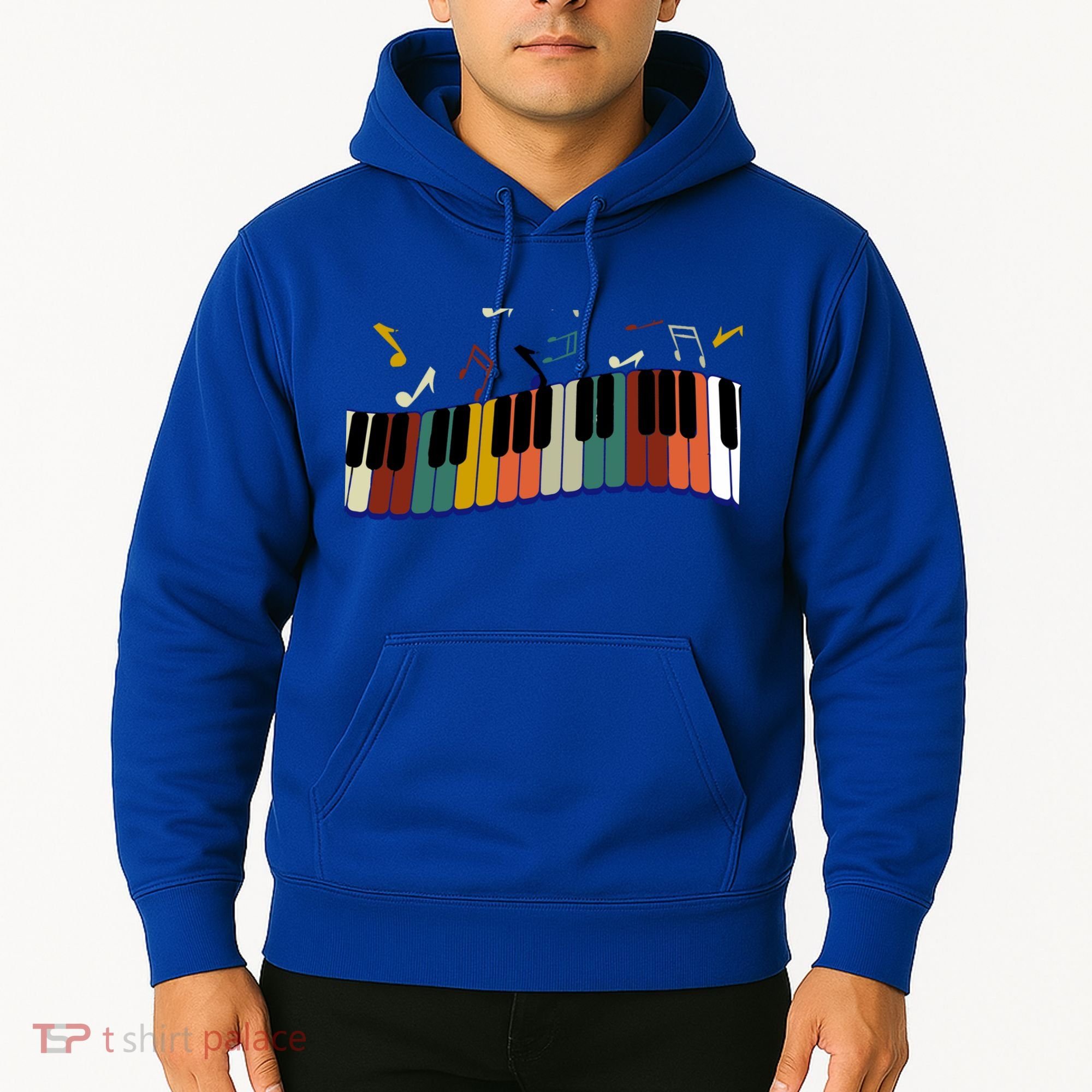 Piano Keyboard For Piano Player Keyboardist Gift Hoodie