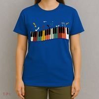 Piano Keyboard For Piano Player Keyboardist Gift T-Shirt thumb 4