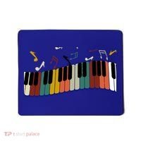 Piano Keyboard For Piano Player Keyboardist Gift Mousepad thumb 0