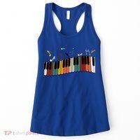 Piano Keyboard For Piano Player Keyboardist Gift Women's Tank Top thumb 0