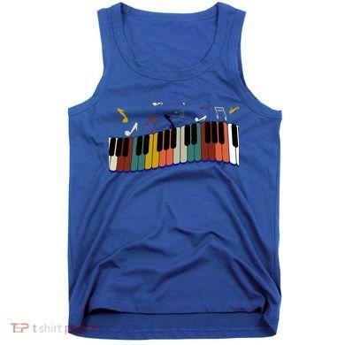 Piano Keyboard For Piano Player Keyboardist Gift Tank Top