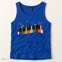 Piano Keyboard For Piano Player Keyboardist Gift Tank Top thumb 2