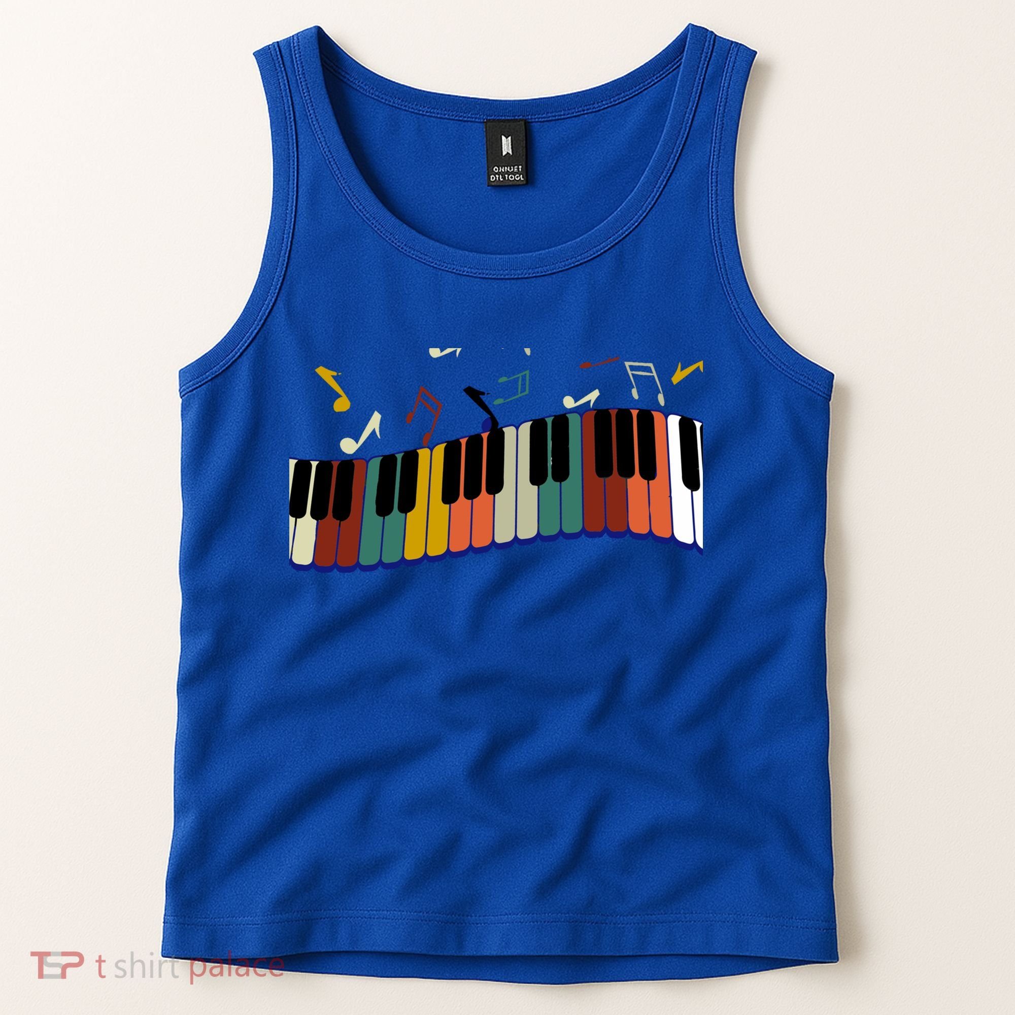 Piano Keyboard For Piano Player Keyboardist Gift Tank Top