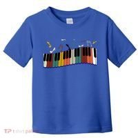 Piano Keyboard For Piano Player Keyboardist Gift Toddler T-Shirt thumb 0