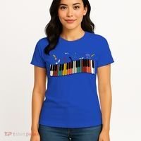 Piano Keyboard For Piano Player Keyboardist Gift Women's T-Shirt thumb 4