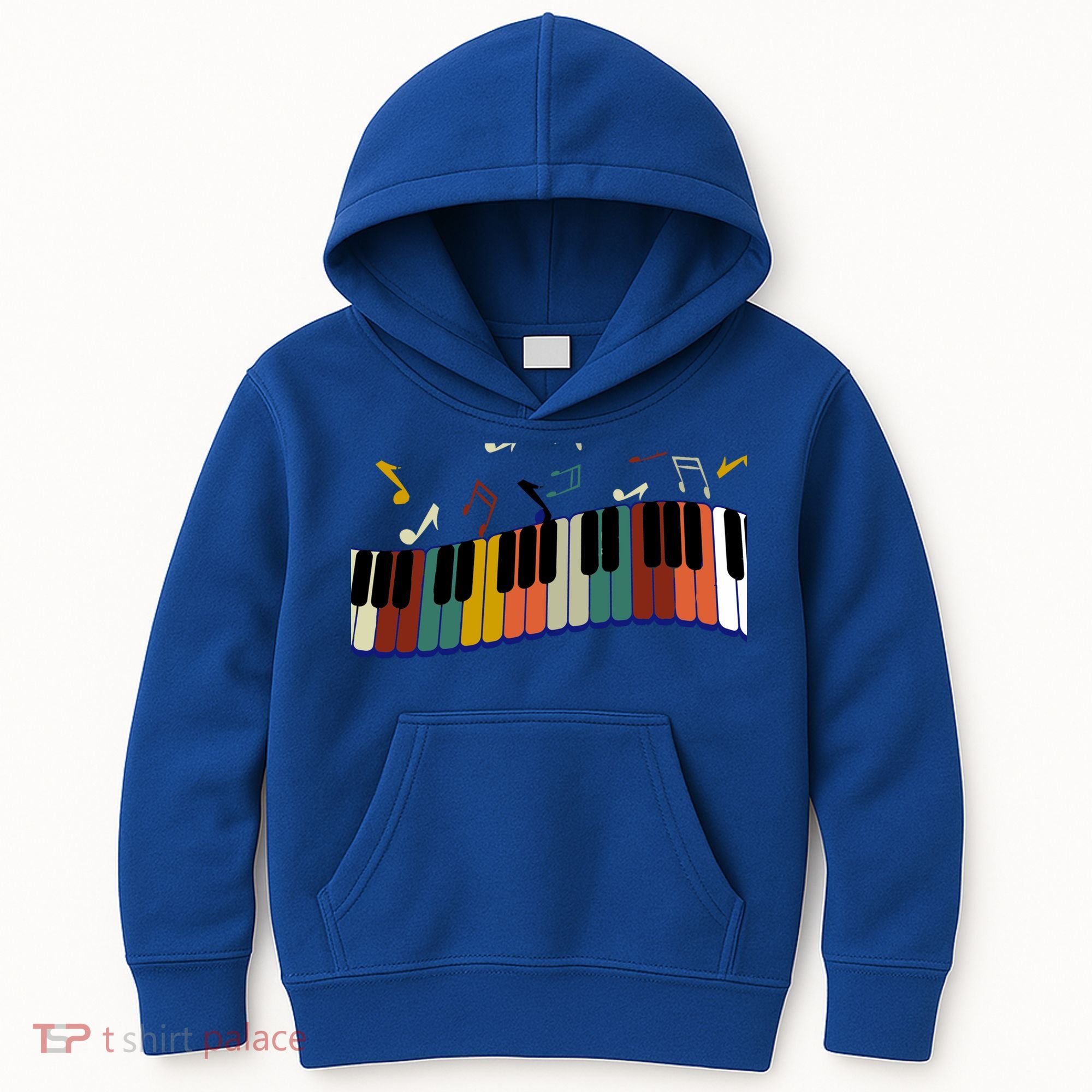 Piano Keyboard For Piano Player Keyboardist Gift Kids Hoodie