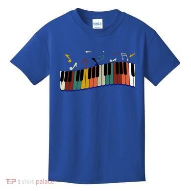Piano Keyboard For Piano Player Keyboardist Gift Kids T-Shirt