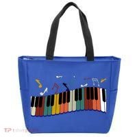 Piano Keyboard For Piano Player Keyboardist Gift Tote Bag thumb 0