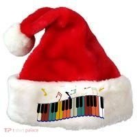 Piano Keyboard For Piano Player Keyboardist Gift Santa Hat thumb 0
