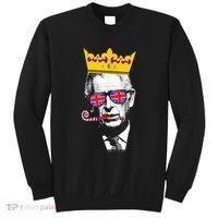 Party King Funny Coronation King Charles Union Jack & Crown Sweatshirt thumb 0