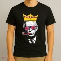 Party King Funny Coronation King Charles Union Jack & Crown T-Shirt thumb 3