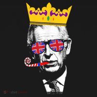 Party King Funny Coronation King Charles Union Jack & Crown Bucket Hat thumb 4