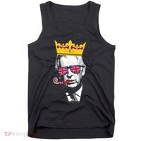 Party King Funny Coronation King Charles Union Jack & Crown Tank Top thumb 0