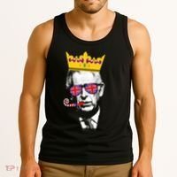Party King Funny Coronation King Charles Union Jack & Crown Tank Top thumb 3