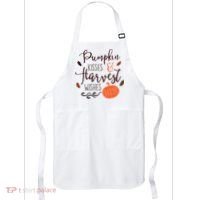 Pumpkin Kisses Harvest Wishes Apron thumb 0