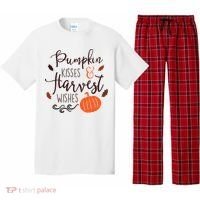 Pumpkin Kisses Harvest Wishes Pajama Set thumb 0