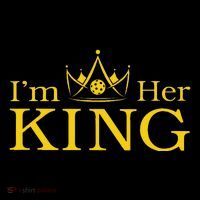 Pickleball King IM His Queen IM Her King Couple Coffee Mug thumb 5