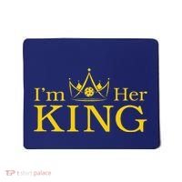 Pickleball King IM His Queen IM Her King Couple Mousepad thumb 0