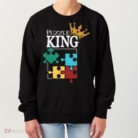 Puzzle King Jigsaw Puzzle Lover Puzzle Pieces Gift Women's Sweatshirt thumb 0