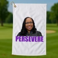 Persevere KBJ Judge Golf Towel thumb 1