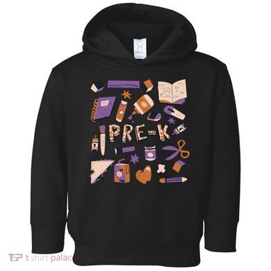 Pre K Kindergarten Back To School Toddler Hoodie