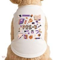 Pre K Kindergarten Back To School Doggie Tank thumb 0