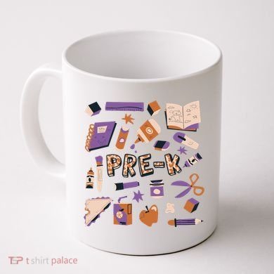 Pre K Kindergarten Back To School Coffee Mug